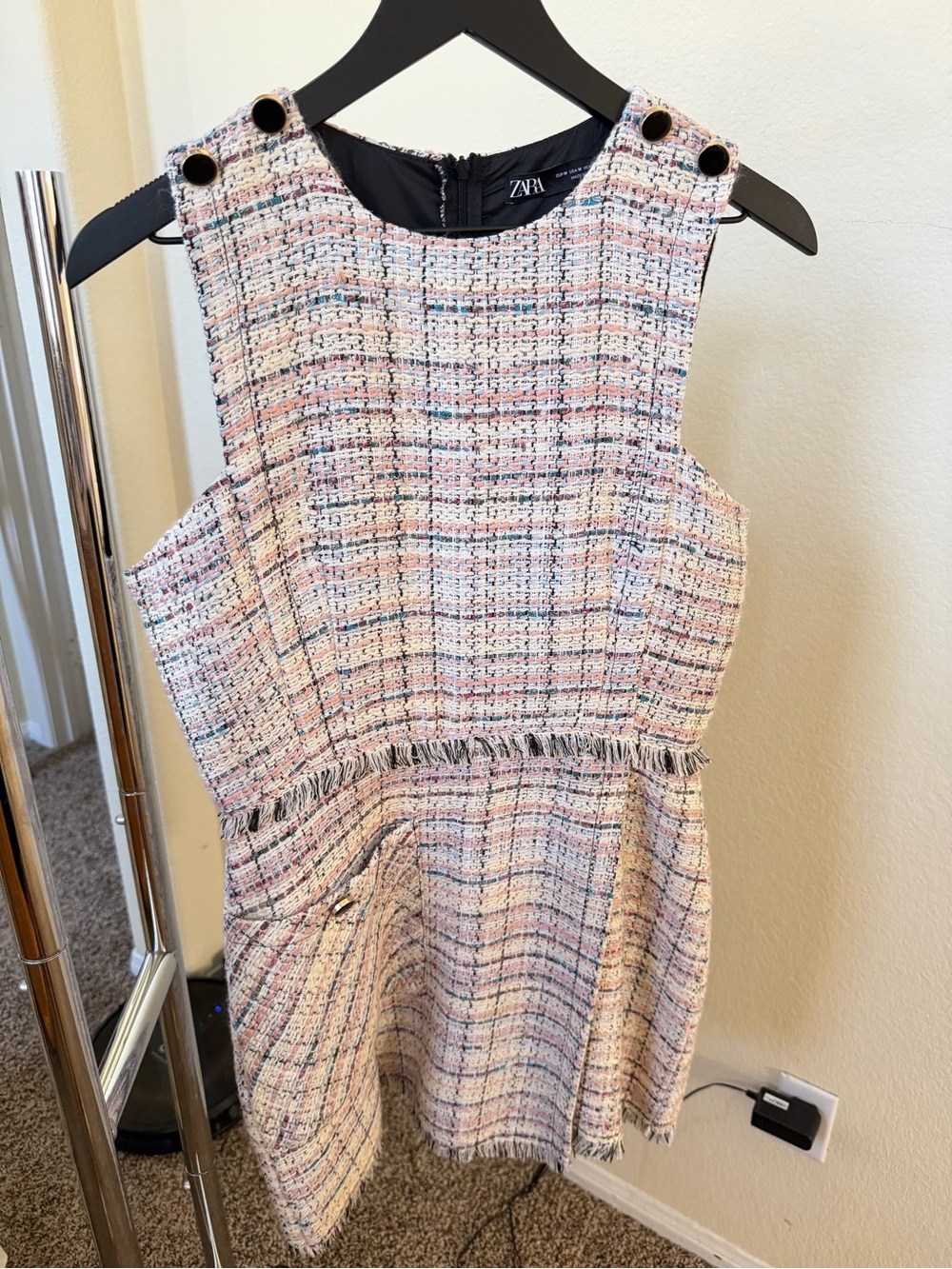 Jumpsuit tweed style